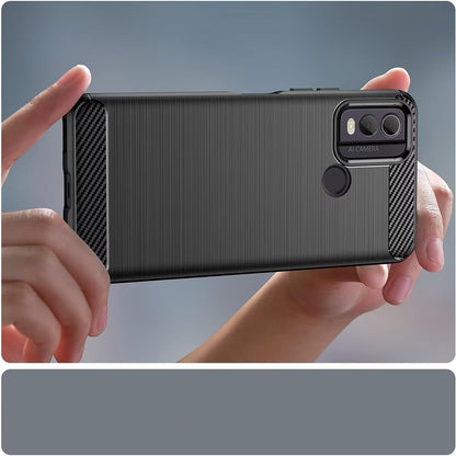 Case for Nokia C22, Techsuit, Carbon, Black