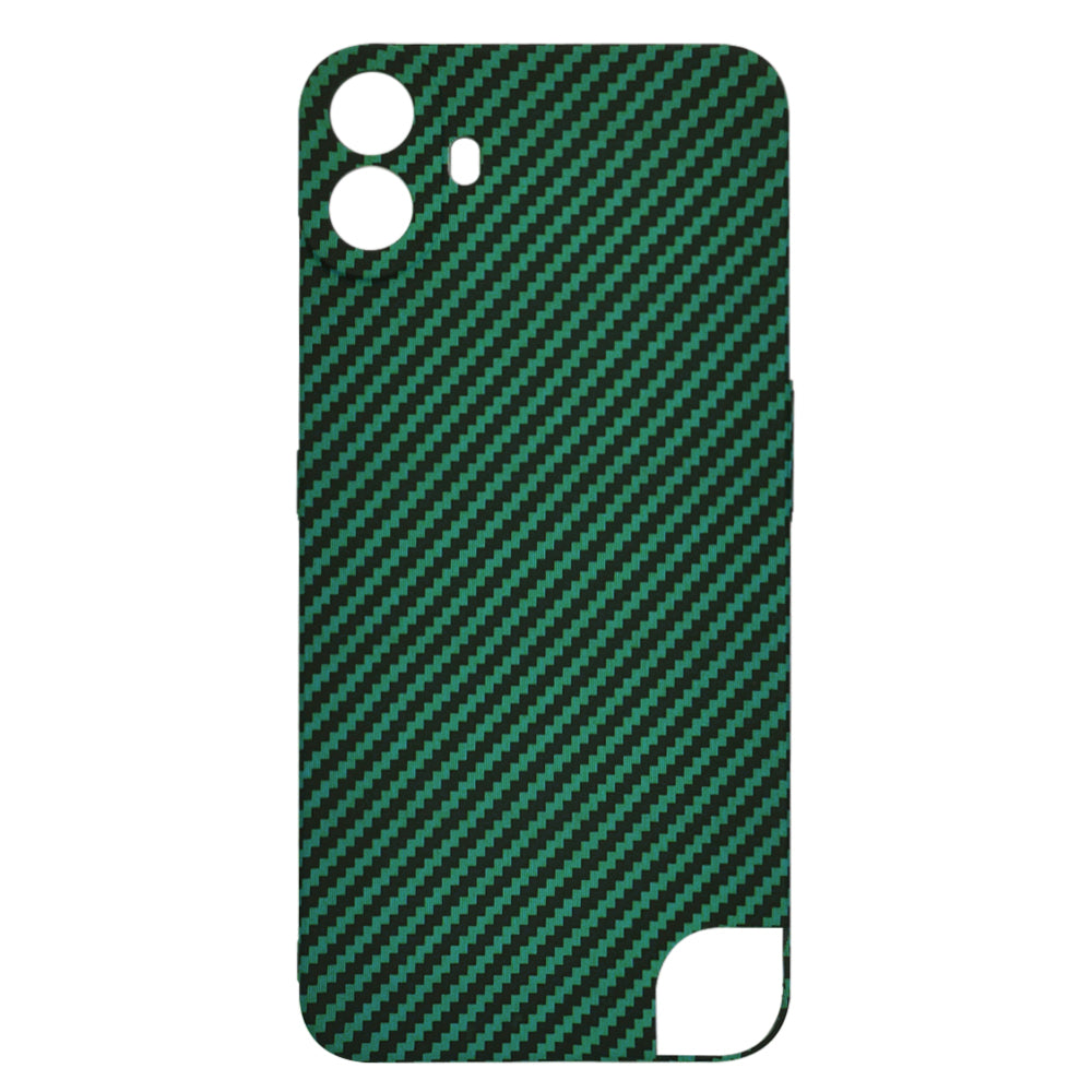 Case for Nothing CMF Phone 1, Techsuit, Carbonite FiberShell, Green