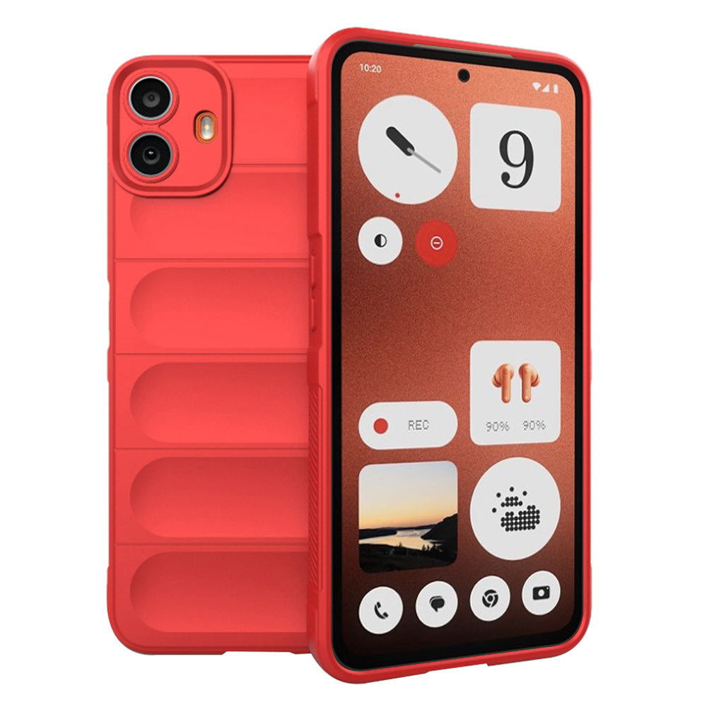 Case for Nothing CMF Phone 1, Techsuit, Magic Shield, Red