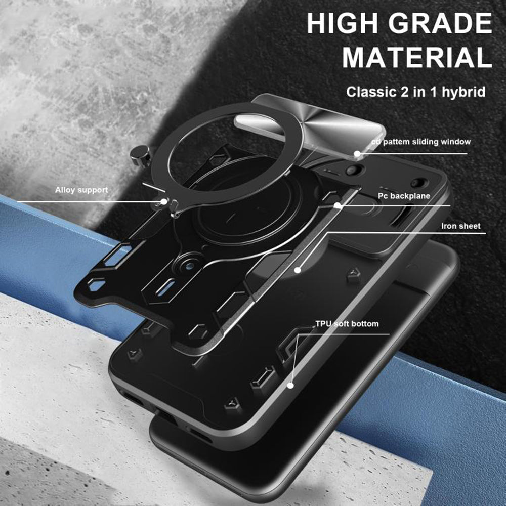 Case for Nothing Phone (3a), Techsuit, CamGuard Pro, Red