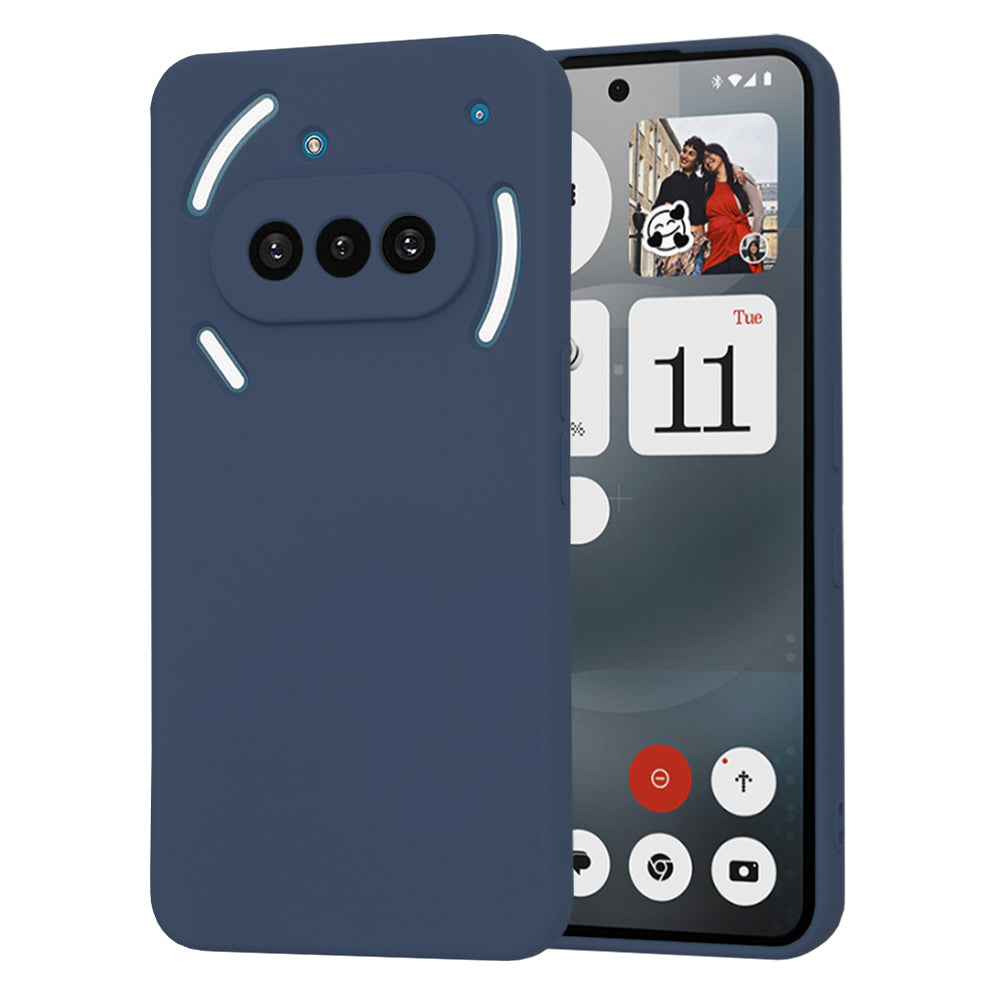 Case for Nothing Phone (3a), Techsuit, SoftFlex, Navy Blue