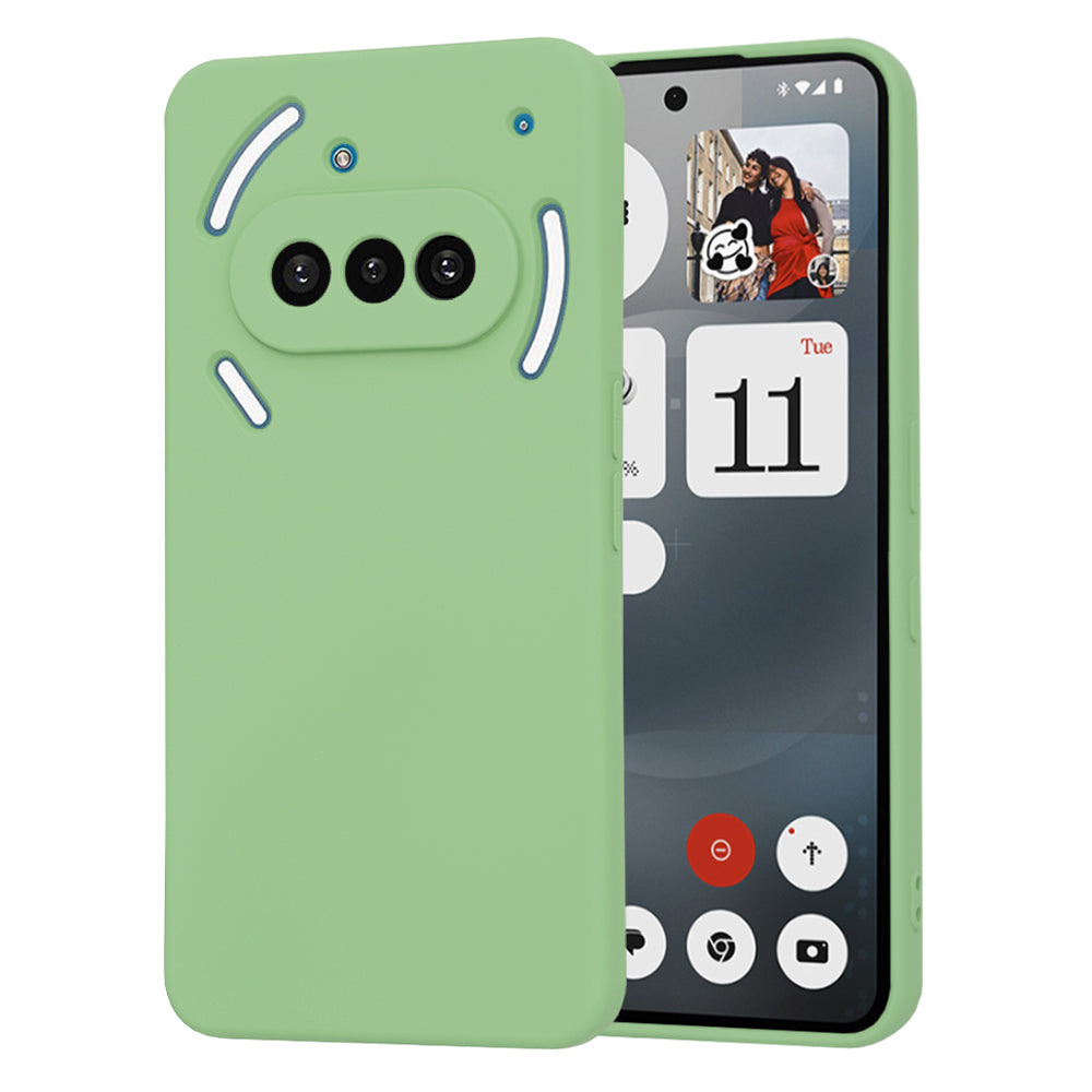 Case for Nothing Phone (3a), Techsuit, SoftFlex, Light Green