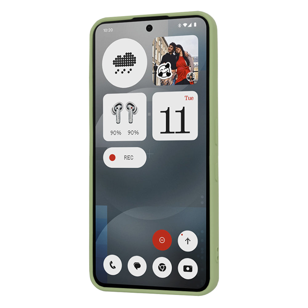 Case for Nothing Phone (3a), Techsuit, SoftFlex, Matcha
