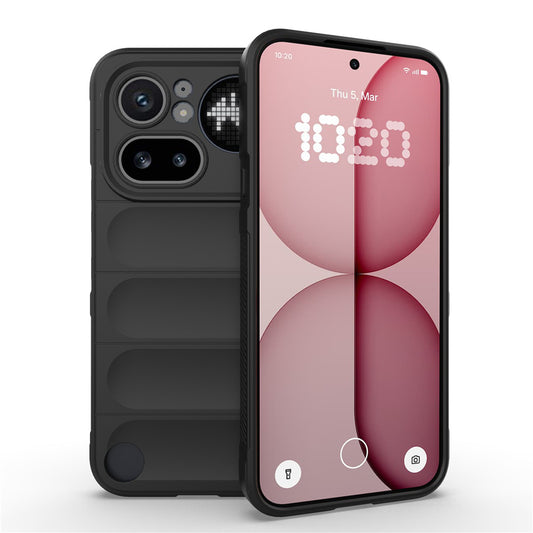 Case for Nothing Phone (4a) Pro, Techsuit, Magic Shield, Black