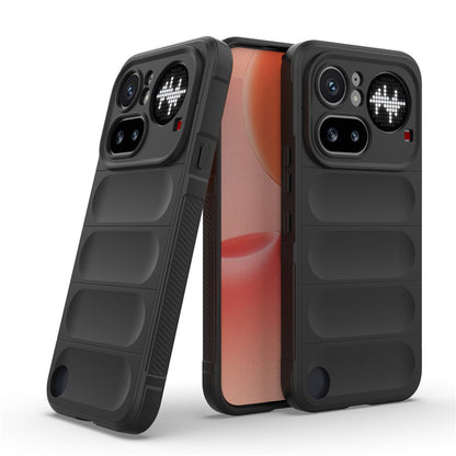 Case for Nothing Phone (4a) Pro, Techsuit, Magic Shield, Black