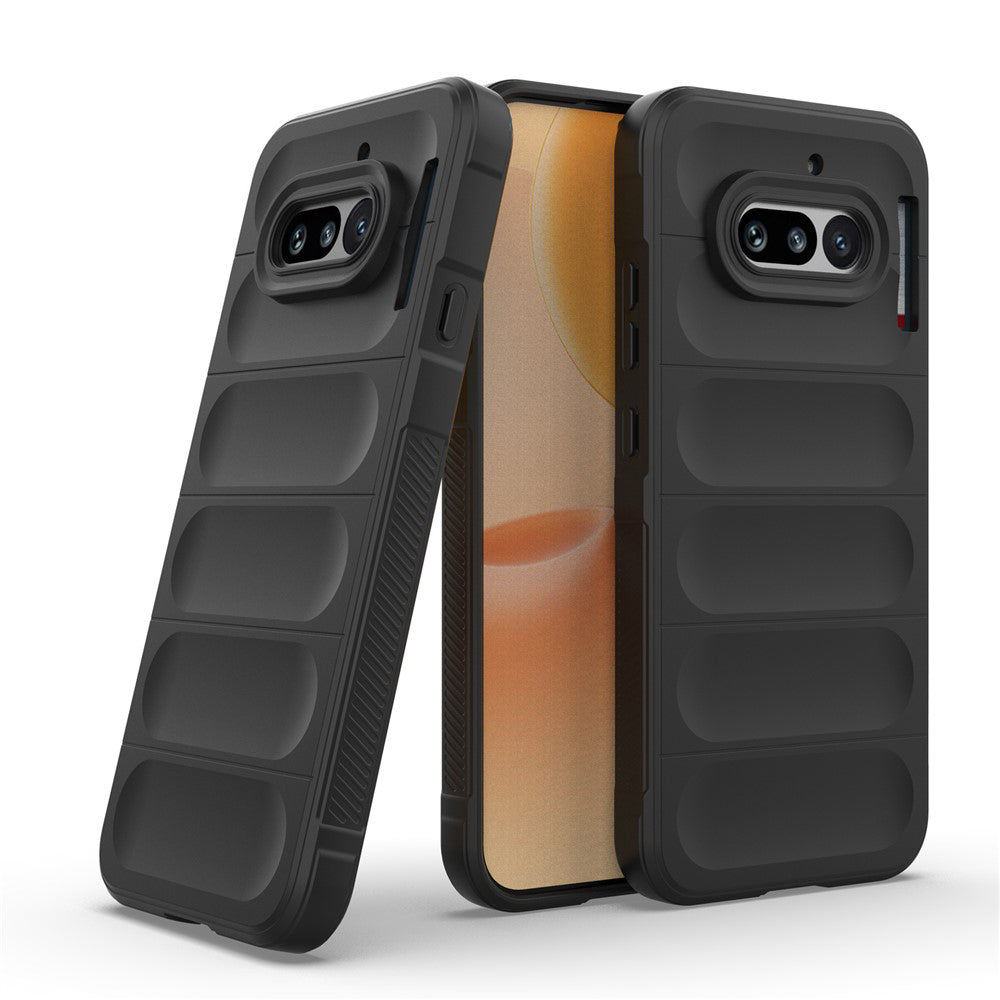 Case for Nothing Phone (4a), Techsuit, Magic Shield, Black
