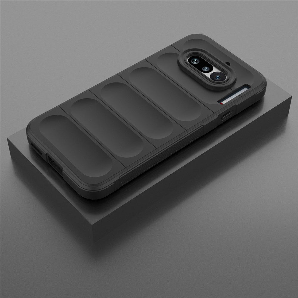 Case for Nothing Phone (4a), Techsuit, Magic Shield, Black