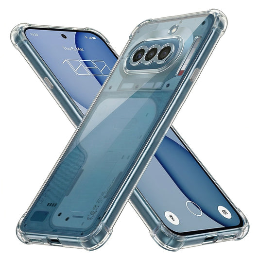 Case for Nothing Phone (4a), Techsuit, Shockproof Clear, Transparent