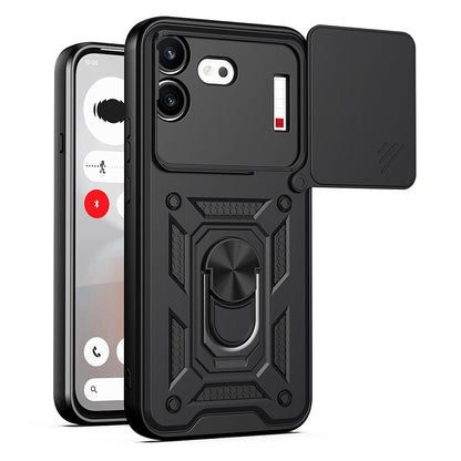Case for Nothing Phone (4b), Techsuit, CamShield, Black