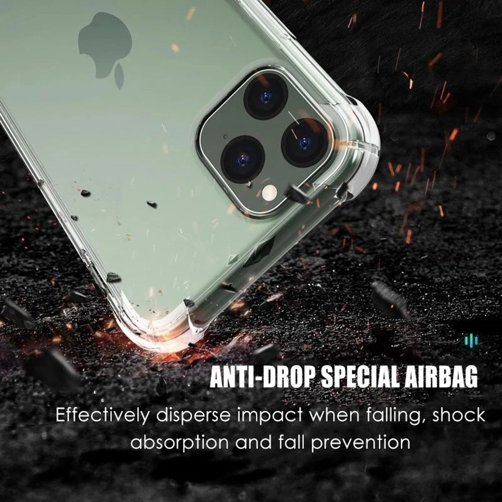 Case for OnePlus 8T, Techsuit, Shockproof Clear, Transparent