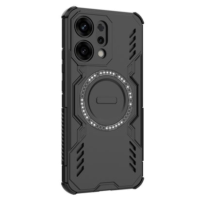 MagSafe Case for Oppo A6 Pro 5G / A6 Pro 4G, Techsuit, ArmorMag, Black
