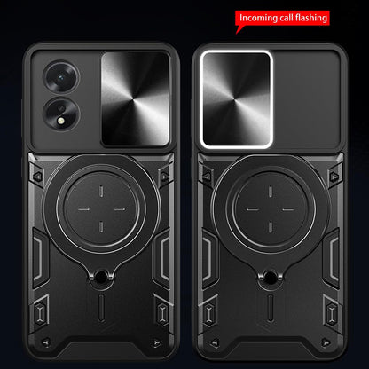 Case for Oppo A60, Techsuit, CamGuard Pro, Rose Gold