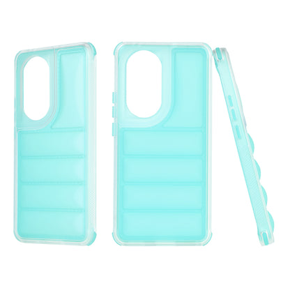 Case for Oppo Reno10 / Reno10 Pro, Techsuit, Wave Shield, Turquoise