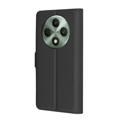 Case for Oppo Reno12 FS 5G / Reno12 FS 4G / Reno12 F 4G / Reno12 F, Techsuit, Leather Folio, Black