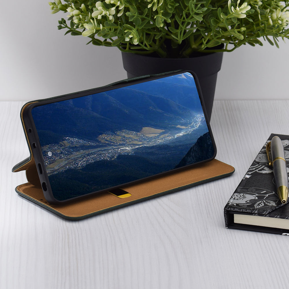 Case for Oppo Reno12 FS 5G / Reno12 FS 4G / Reno12 F 4G / Reno12 F, Techsuit, Safe Wallet Plus, Green