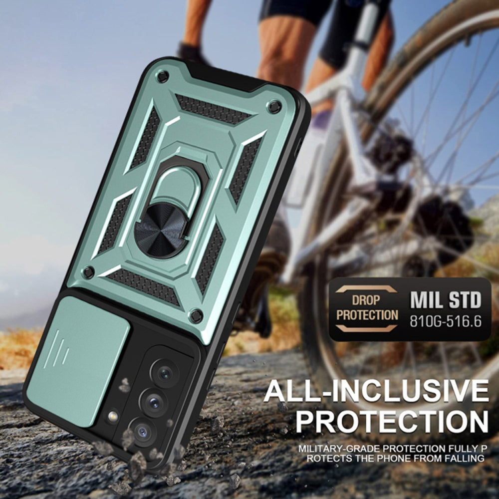 Case for Oppo Reno12, Techsuit, CamShield, Black