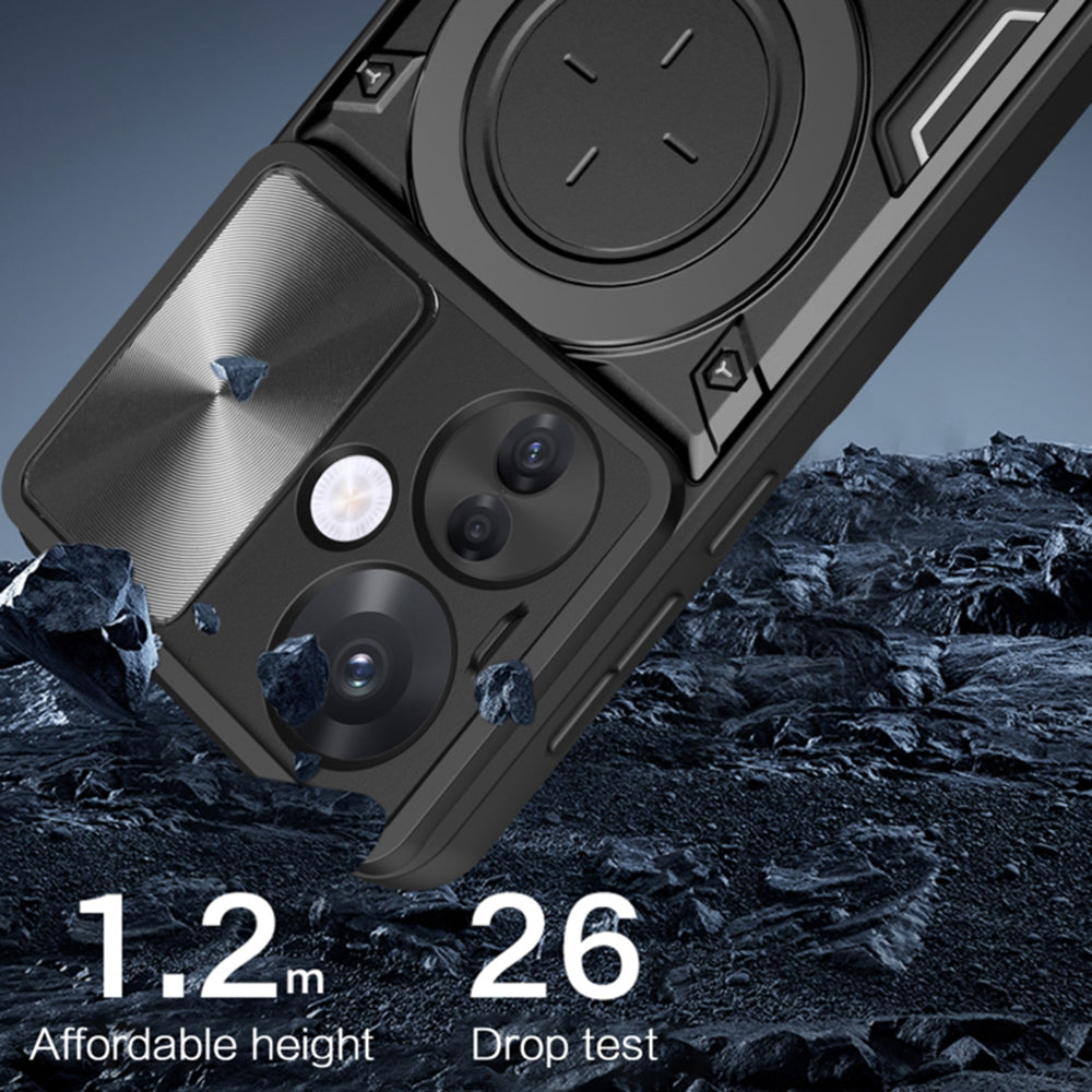 Case for Oppo Reno13 Pro, Techsuit, CamGuard Pro, Red