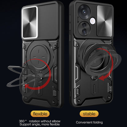 Case for Oppo Reno13 Pro, Techsuit, CamGuard Pro, Rose Gold