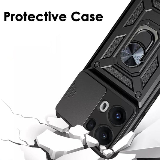 Case for Oppo Reno13 Pro, Techsuit, CamShield, Pink