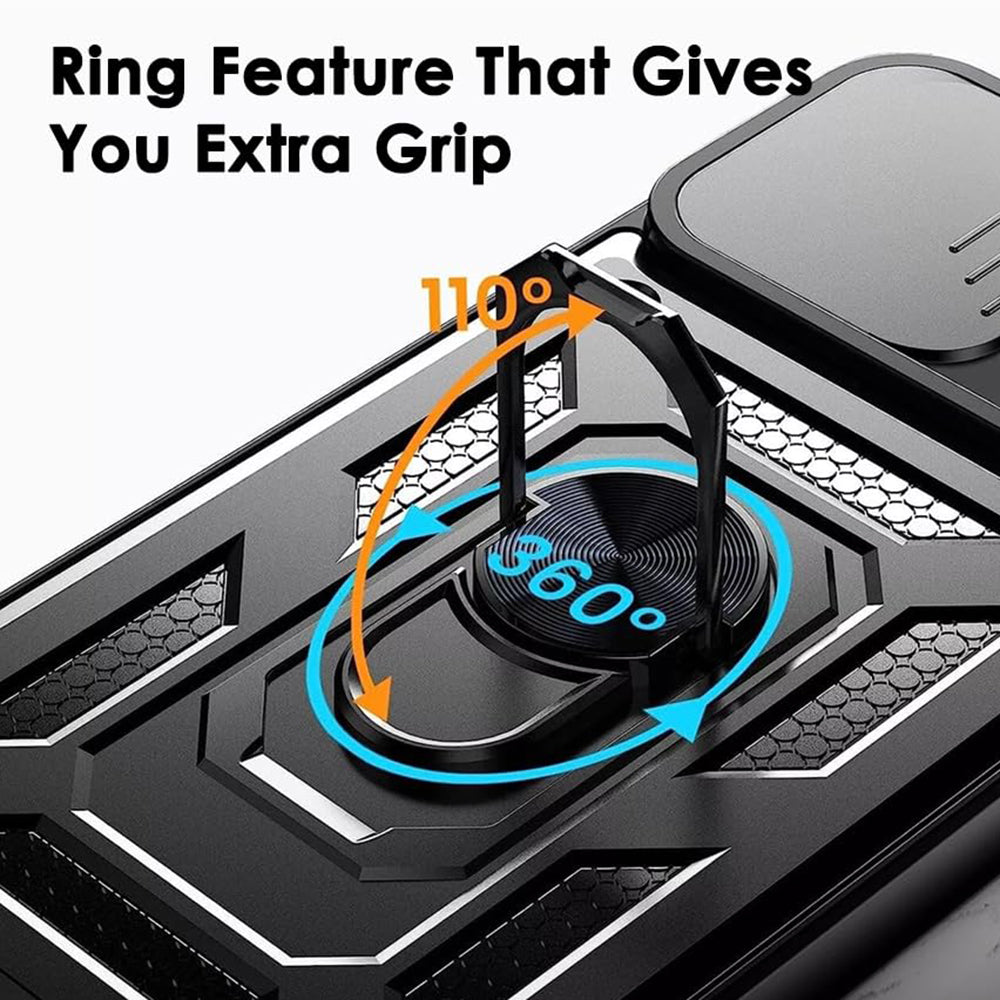 Case for Oppo Reno13 Pro, Techsuit, CamShield, Green