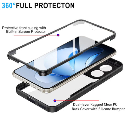 Case for Oppo Reno13 Pro, Techsuit, ColorVerse 360, Pink
