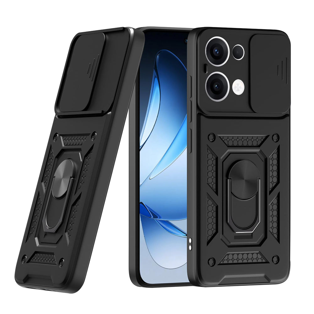 Case for Oppo Reno13, Techsuit, CamShield, Black