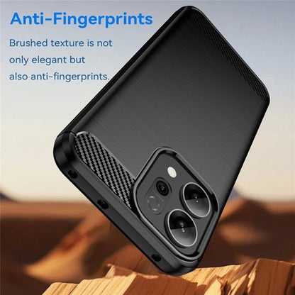 Case for Oppo Reno16 F / Reno16 FS, Techsuit, Carbon, Blue