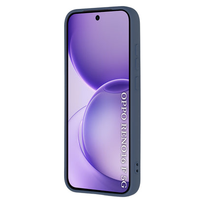 Case for Oppo Reno16 F / Reno16 FS, Techsuit, SoftFlex, Navy Blue
