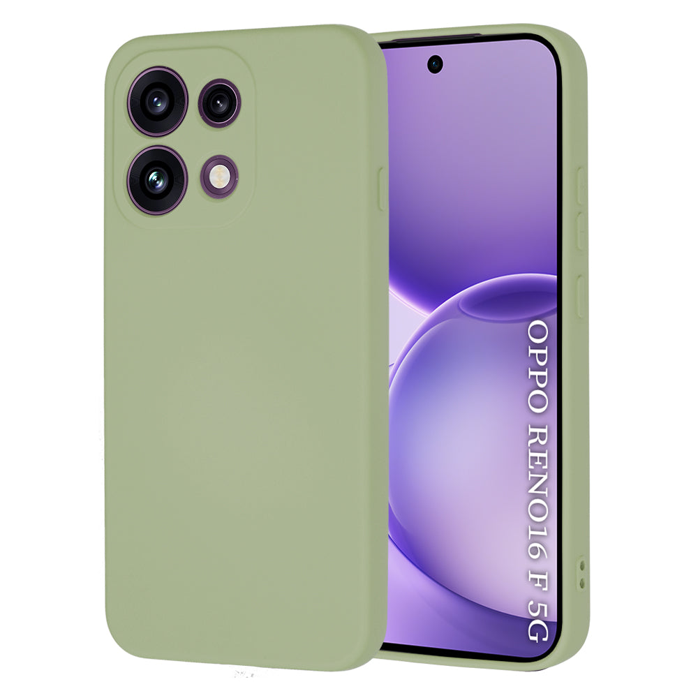 Case for Oppo Reno16 F / Reno16 FS, Techsuit, SoftFlex, Matcha