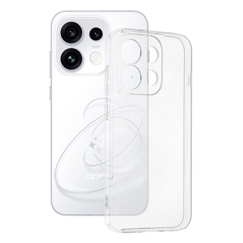 Case for Oppo Reno16 Pro, Techsuit, Clear, Transparent