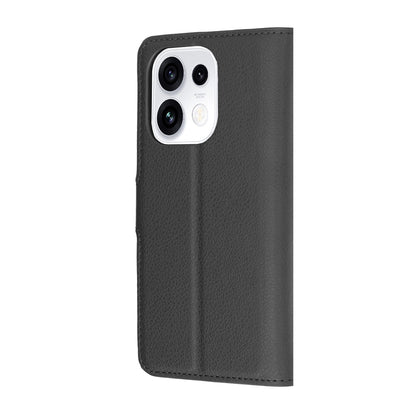Case for Oppo Reno16 Pro, Techsuit, Leather Folio, Black