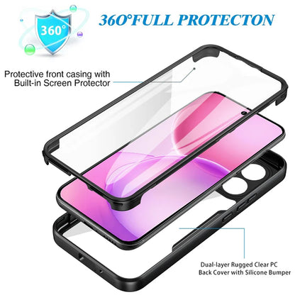 Case for Oppo Reno16 / Reno16 Pro, Techsuit, ColorVerse 360, Purple