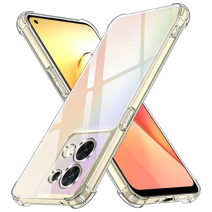 Case for Oppo Reno8, Techsuit, Shockproof Clear, Transparent