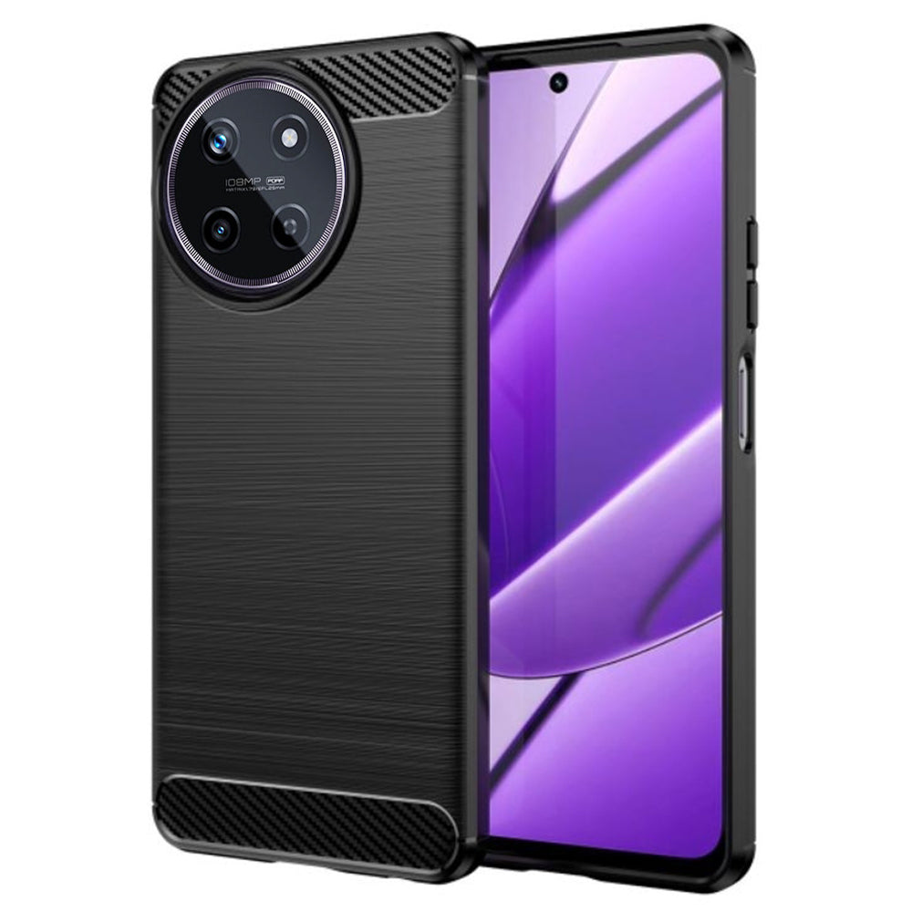 Case for Realme 11 4G, Techsuit, Carbon, Black