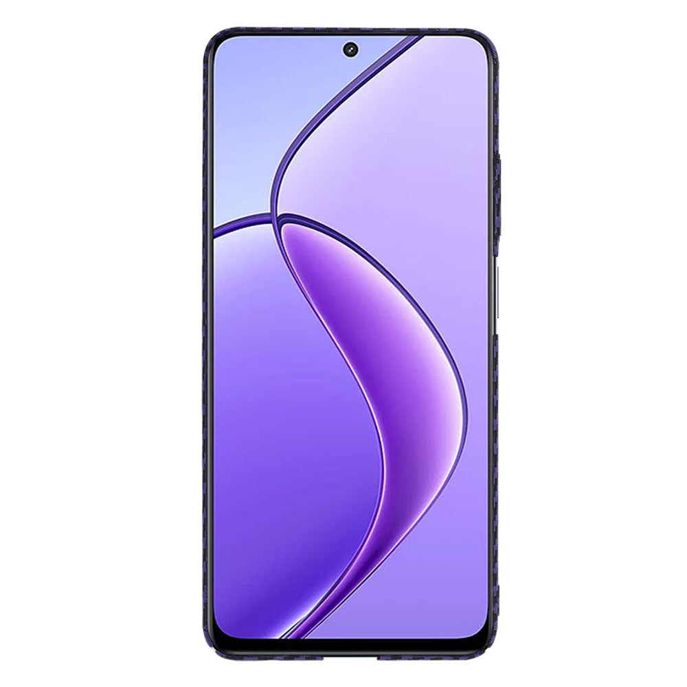 Case for Realme 12x / 12, Techsuit, Carbonite FiberShell, Purple