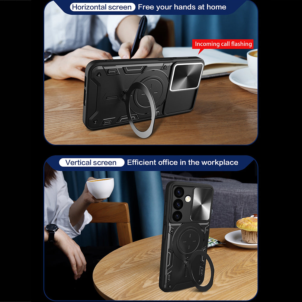 Case for Realme C63 / C61, Techsuit, CamGuard Pro, Red