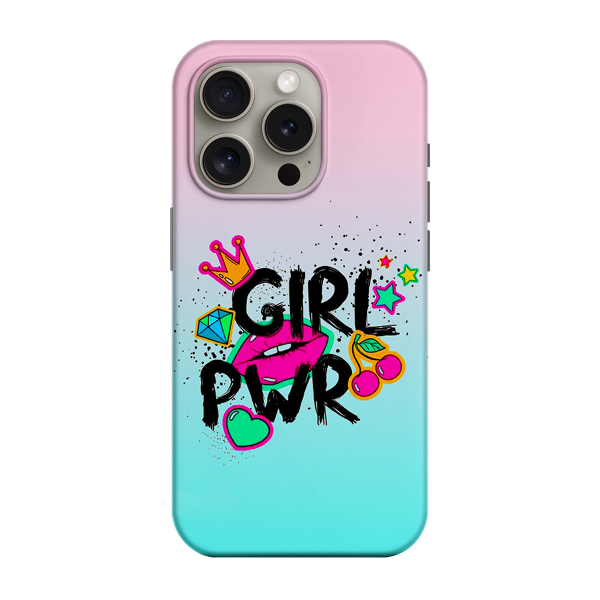 Case for Samsung Galaxy A05s A057, Perfect Case, LOVE-Splash Girl Power, Multicolor
