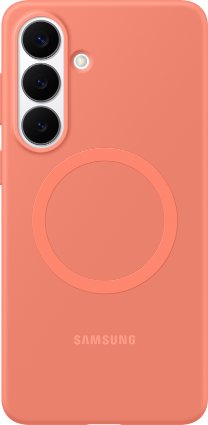 Case for Samsung Galaxy S26 Plus S947, Silicone Magnet Case, Red EF-ES947COEGWW