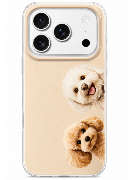 Case for Samsung Galaxy A07 5G A076 / A07 4G A075, Perfect Case, Dreamora Poodle, Multicolor
