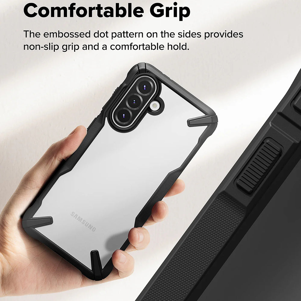 Case for Samsung Galaxy A56 A566 / A36 A366, Ringke, Fusion X, Black