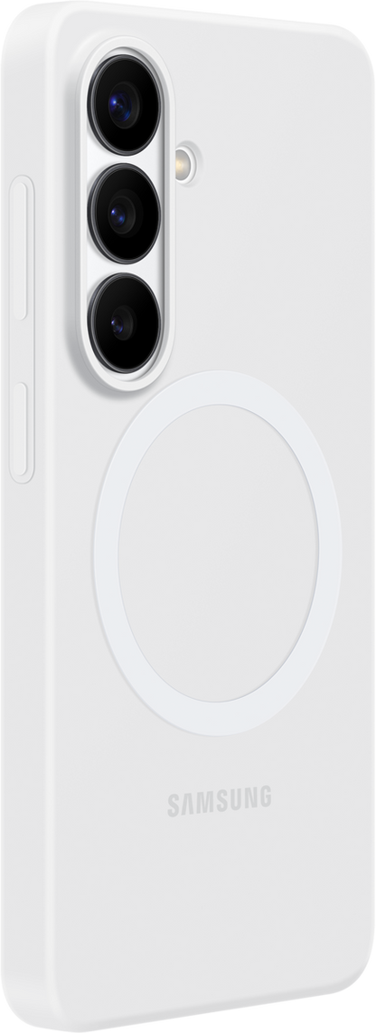 Case for Samsung Galaxy S26 S942, Silicone Magnet Case, White EF-ES942CWEGWW