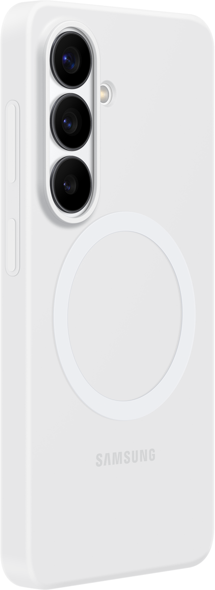 Case for Samsung Galaxy S26 S942, Silicone Magnet Case, White EF-ES942CWEGWW