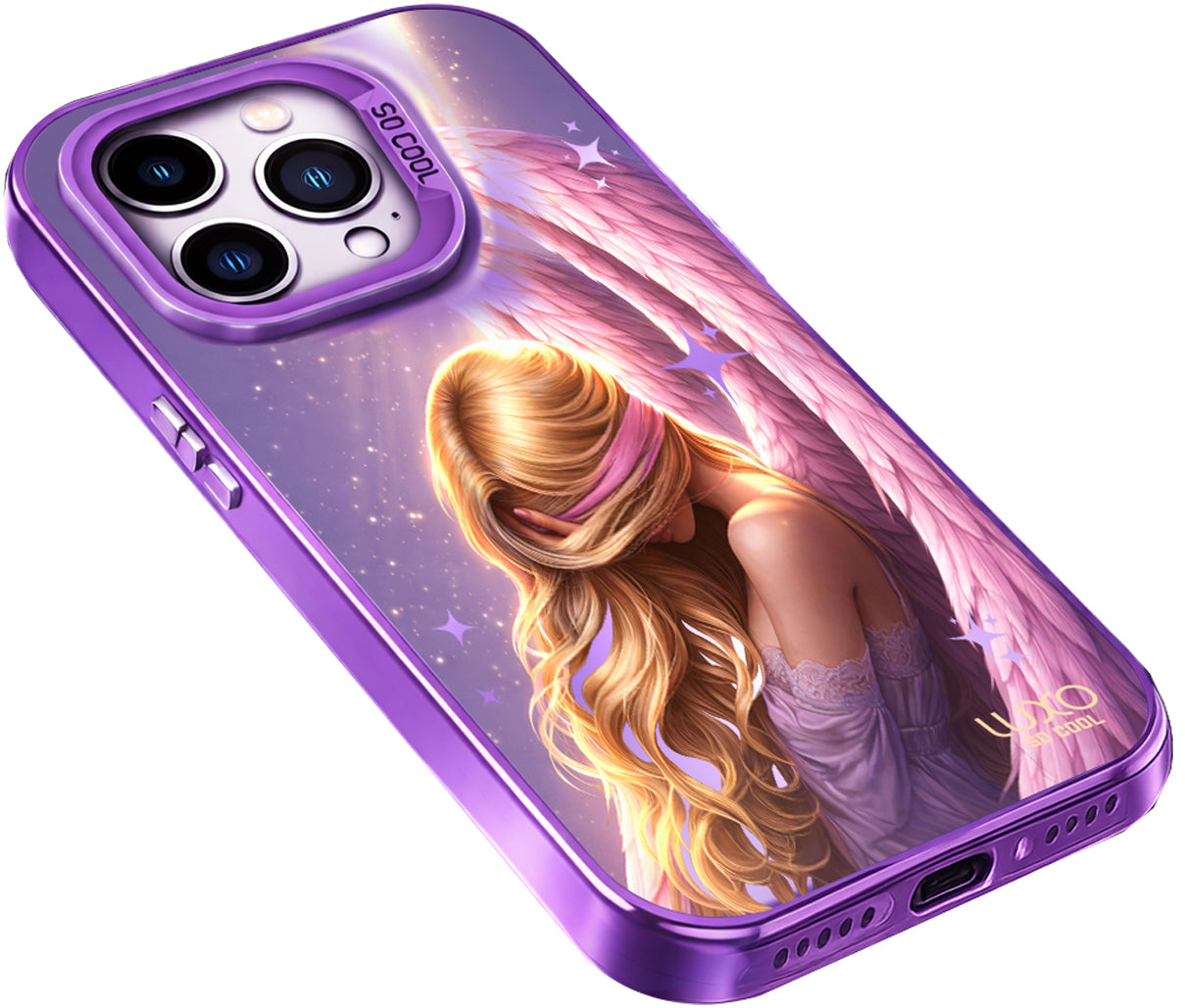 Case for Samsung Galaxy S24 S921, LUXO So CooL, ArcadiA Angel, Multicolor