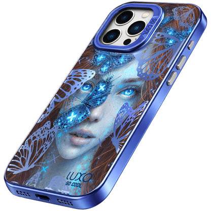 Case for Samsung Galaxy S25 Ultra S938, LUXO So CooL, ArcadiA Butterfly Girl, Multicolor
