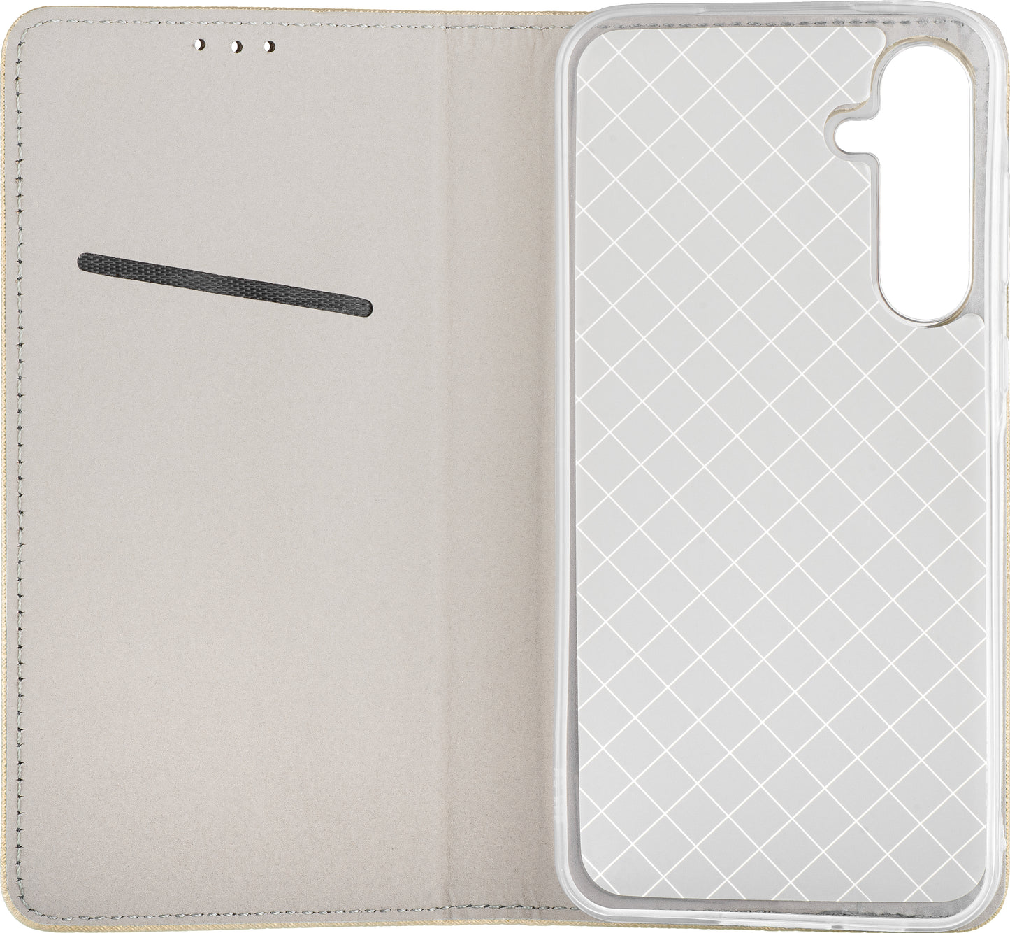 Case for Samsung Galaxy A20e A202, OEM, Smart Magnet, Gold