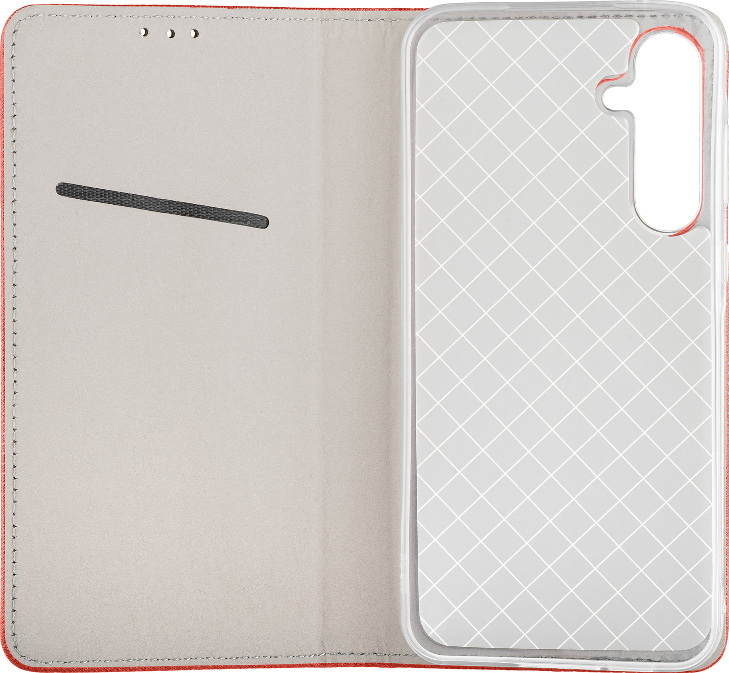 Case for Samsung Galaxy A20e A202, OEM, Smart Magnet, Red