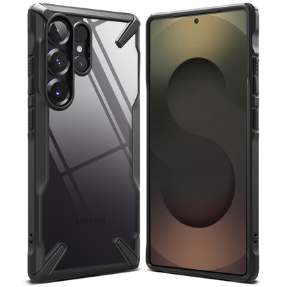 Case for Samsung Galaxy S25 Ultra S938, Ringke, Fusion X, Black