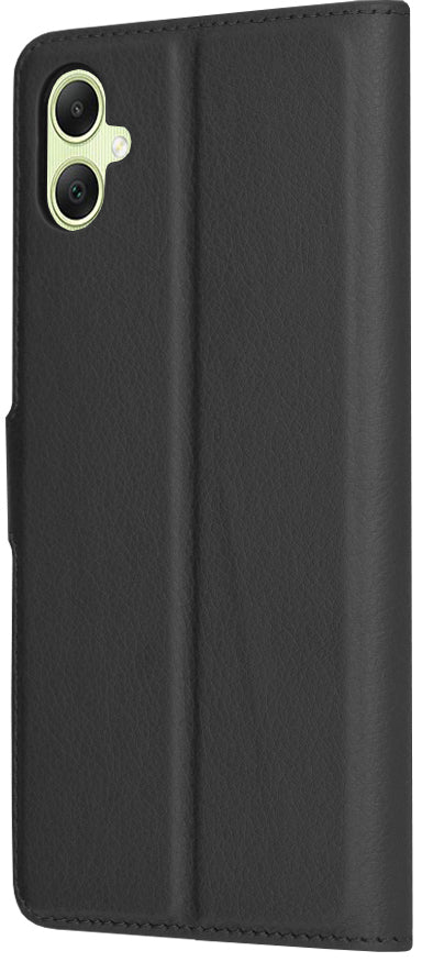Case for Samsung Galaxy A05 A055, Techsuit, Leather Folio, Black