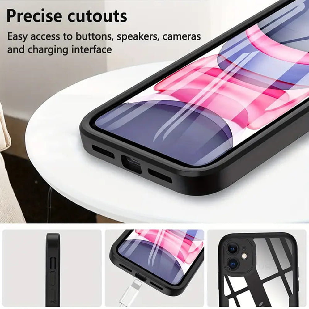 Case for Samsung Galaxy S25 Ultra S938, Techsuit, ColorVerse 360, Black