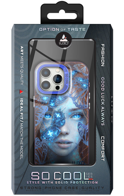 Case for Samsung Galaxy A53 5G A536, LUXO So CooL, ArcadiA Butterfly Girl, Multicolor